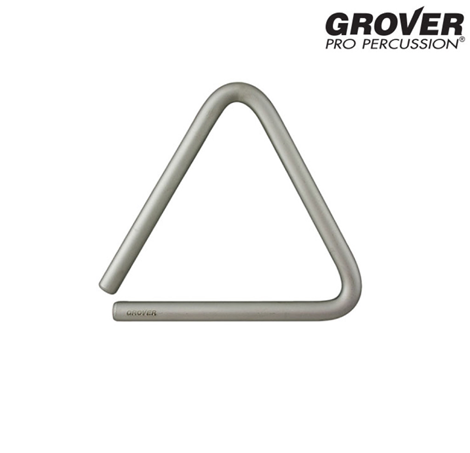 GroverSuper Overtone 트라이앵글6인치 Steel 비터,홀더 별도/가방포함TR-6