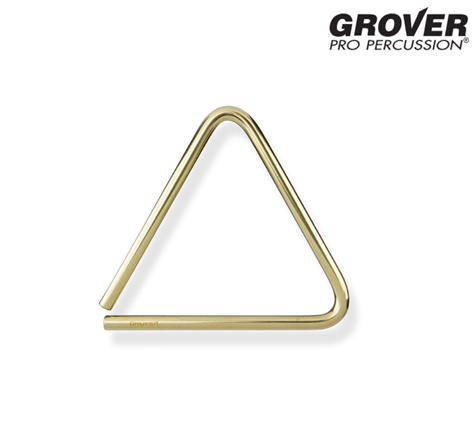 Grover Bronze Series 트라이앵글6인치 Bronze비터,홀더 별도/가방포함TR-B-6